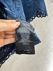 ZIMMER 25S EMBROIDERED DENIM SHIRT SET 265628