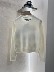 DIOR EMBROIDERED LANDSCAPE KNIT SWEATER 272312