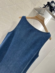 PRADA DENIM POCKET BLAZER DRESS 276614
