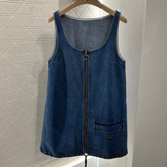 PRADA DENIM POCKET BLAZER DRESS 276614
