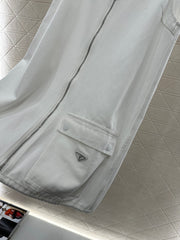 PRADA DENIM POCKET BLAZER DRESS 276616