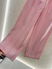 GUCCI STRIPED WIDE-LEG PANTS 276518