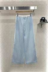 GUCCI STRIPED WIDE-LEG PANTS 276516
