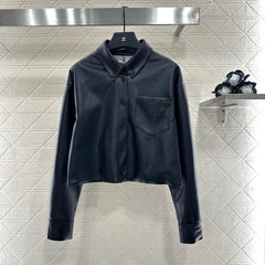 MIUMIU LEATHER JACKET STYLE 117