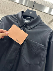 MIUMIU LEATHER JACKET STYLE 117