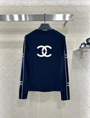 CHANEL 25S LONG-SLEEVE CREW NECK T-SHIRT 405