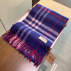 SCARF 200 CM IN COLORFUL CASHMERE 405352