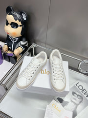 TELMA LACE-UP SNEAKER IN WHITE LAMBSKIN AND RAFFIA
