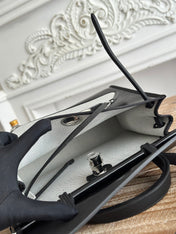 ZIP CABINE 31 BAG IN BLACK CALFSKIN