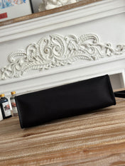 ZIP CABINE 31 BAG IN BLACK CANVAS AND CALFSKIN