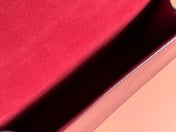 DIONYSUS LAGRE SHOULDER BAG 42 IN ROSSO ANCORA RED GG GLOSSY LAMBSKIN