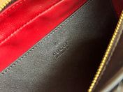 MARMONT SMALL SHOULDER BAG 24 IN BLACK CALFSKIN GOLD HARDWARE