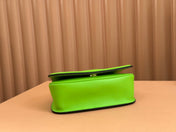 GUCCI 26S BLONDIE BAG 21 IN GREEN CALFSKIN