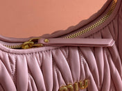 WANDER MATELASSÉ HANDBAG 23 IN EUNRY PINK LAMBSKIN
