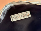 WANDER MATELASSÉ HANDBAG 23 IN SILVER PATENT LAMBSKIN