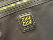 IVY 40 TOTE IN BLACK PATENT CALFSKIN