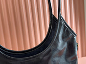 IVY 40 TOTE IN BLACK PATENT CALFSKIN