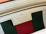 EMBLEM WALLET GG MONOGRAM 20 IN BEIGE AND WHITE SMOOTH CALFSKIN