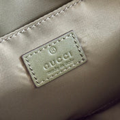 SMALL CROSSBODY BAG 23.5 IN FOREST GREEN GG CANVAS