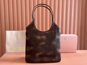 IVY TOTE BAG 60 IN BROWN OMBRE CALFSKIN