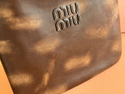 IVY TOTE BAG 60 IN BROWN OMBRE CALFSKIN