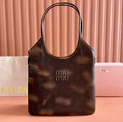 IVY TOTE BAG 60 IN BROWN OMBRE CALFSKIN