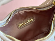 WANDER MATELASSÉ NAPPA MINI BAG 18 IN CARAMEL LAMBSKIN