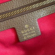 GUCCI DONALD DUCK SMALL BACKPACK 29 BROWN IN CALFSKIN