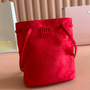 MINI TOTE BAG 17 RED IN NAPPA CALFSKIN