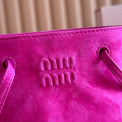 MINI TOTE BAG 17 FUCHSIA IN NAPPA CALFSKIN