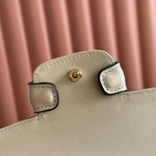 GUCCI 25S HORSEBIT 1955 MEDIUM SHOULDER BAG 29 CM IN BEIGE MONOGRAM CALFSKIN WITH GOLD HARDWARE