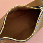 GUCCI 26S SHOULDER BAG 19 IN BROWN CALFSKIN
