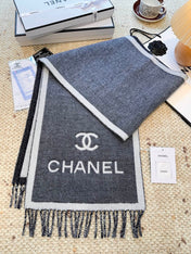 CHANEL 25S SCARF 184 CM IN MERINO WOOL 943170
