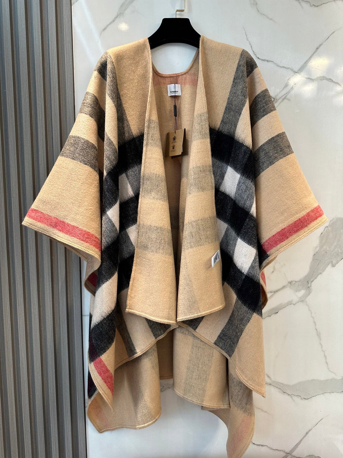 BURBERRY 25S DOUBLE-FACED CASHMERE COAT 200