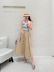 DIOR 25S A-LINE SKIRT 220699