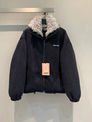 MIUMIU SHERPA FLEECE JACKET STYLE 471
