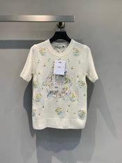 DIOR 26S SHORT-SLEEVE SWEATER 1161