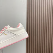 SL/61 SNEAKERS IN WHITE MIX LIGHT PINK CALFSKIN