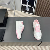 SL/61 SNEAKERS IN WHITE MIX LIGHT PINK CALFSKIN
