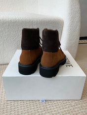 LW SIERRA COMBAT BOOT CARAMEL SUEDE