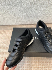 MARY JANE SNEAKERS IN BLACK LAMBSKIN