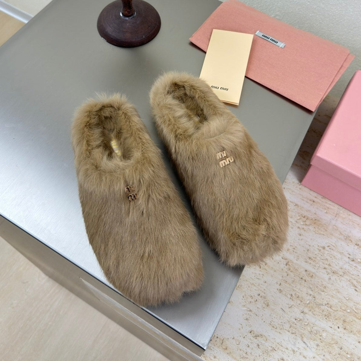 PEANUT RABBIT FUR MULES