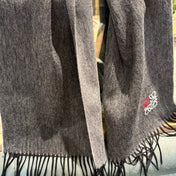SCARF 180 CM IN DARK GRAY CASHMERE 407384