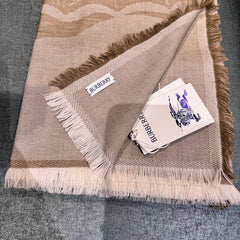 BBR SCARF 180 CM IN SILK MIX WOOL 481160