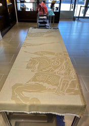 BBR SCARF 180 CM IN SILK MIX WOOL 481161