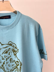 LV 25 T- Shirt Sky Blue Cotton 232739