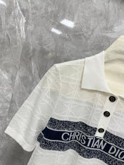 Dior 25 Polo Shirt Tencel with Wool 232755