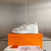 BOOMERANG SNEAKERS LIGHT GRAY MIX WHITE SUEDE