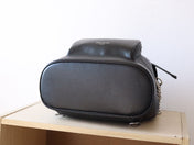 LV 25S MONTSOURIS VIBE 35 IN BLACK LAMBSKIN SILVER HARDWRE