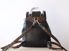 LV 25S MONTSOURIS VIBE 35 IN BLACK LAMBSKIN SILVER HARDWRE